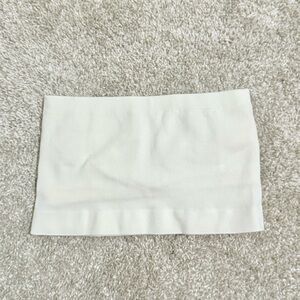 Aerie | Lined Soft Bandeau | White | Size XS | NWOT